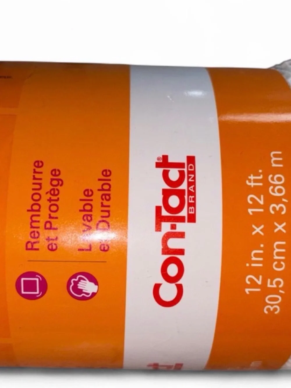 ®White Anti-Slip Shelf Liner - Cotact Brand Revêtement Anti Dérapant